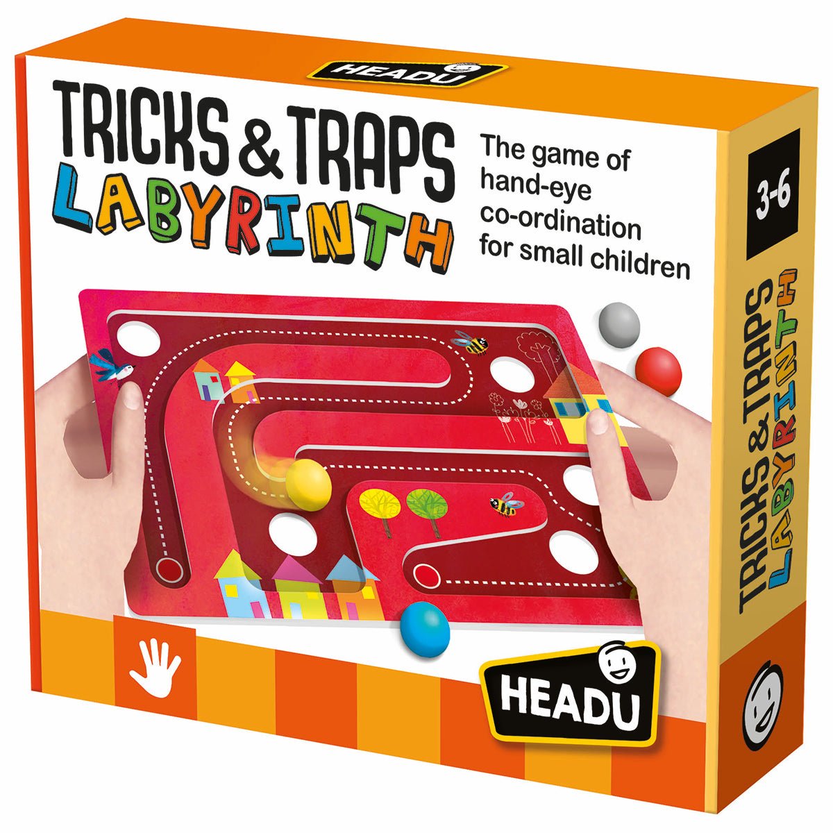 Headu Tricks & Traps Labyrinth | Games for 3 years - Lucas loves cars