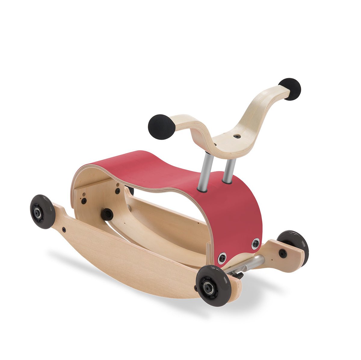 Wishbone Mini Flip Walker Raspberry | Wishbone - Lucas loves cars