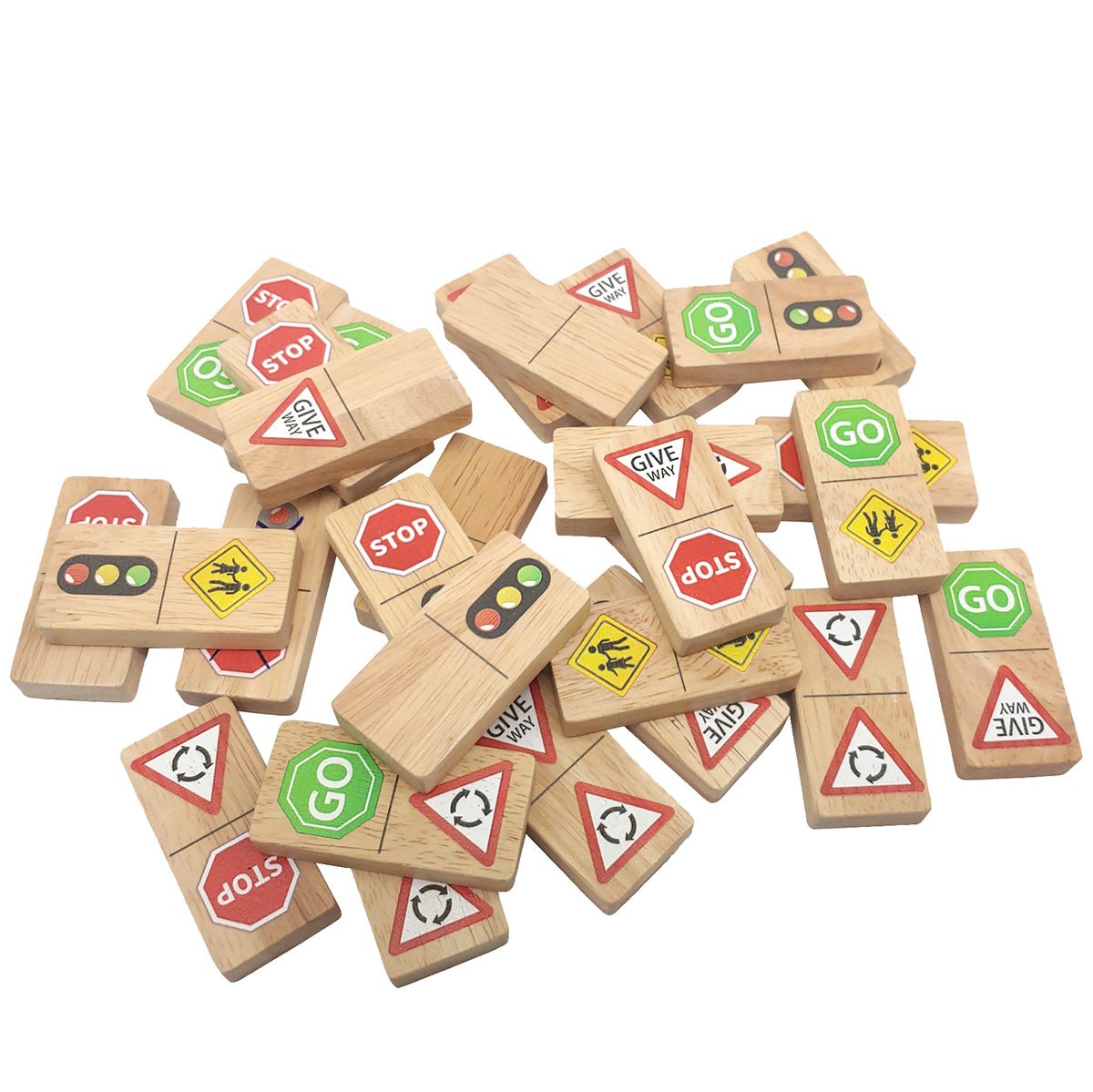 Traffic Sign Domino set | QToys