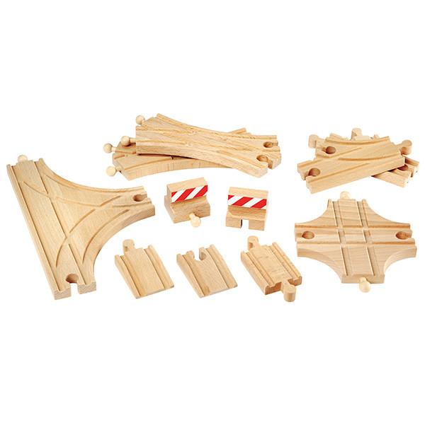 Brio Train Wooden Track Extension Pack | Brio wooden train tracks