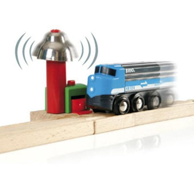 Brio Magnetic Bell Train Signal | Brio trains | Lucas Loves Cars