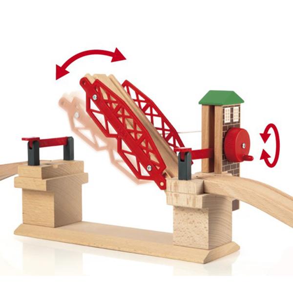 Brio Train | Lifting Bridge |  wooden train toys | Lucas Loves Cars
