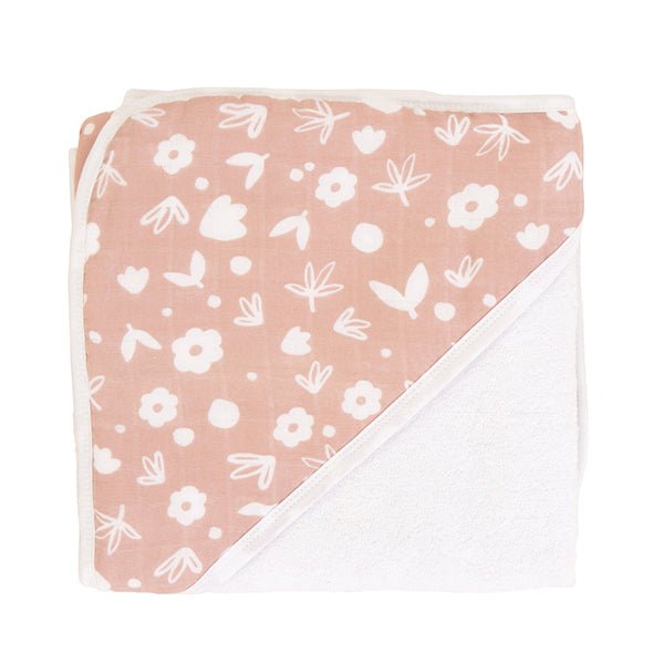 Hooded Towel Dusty Pink | All4Ella