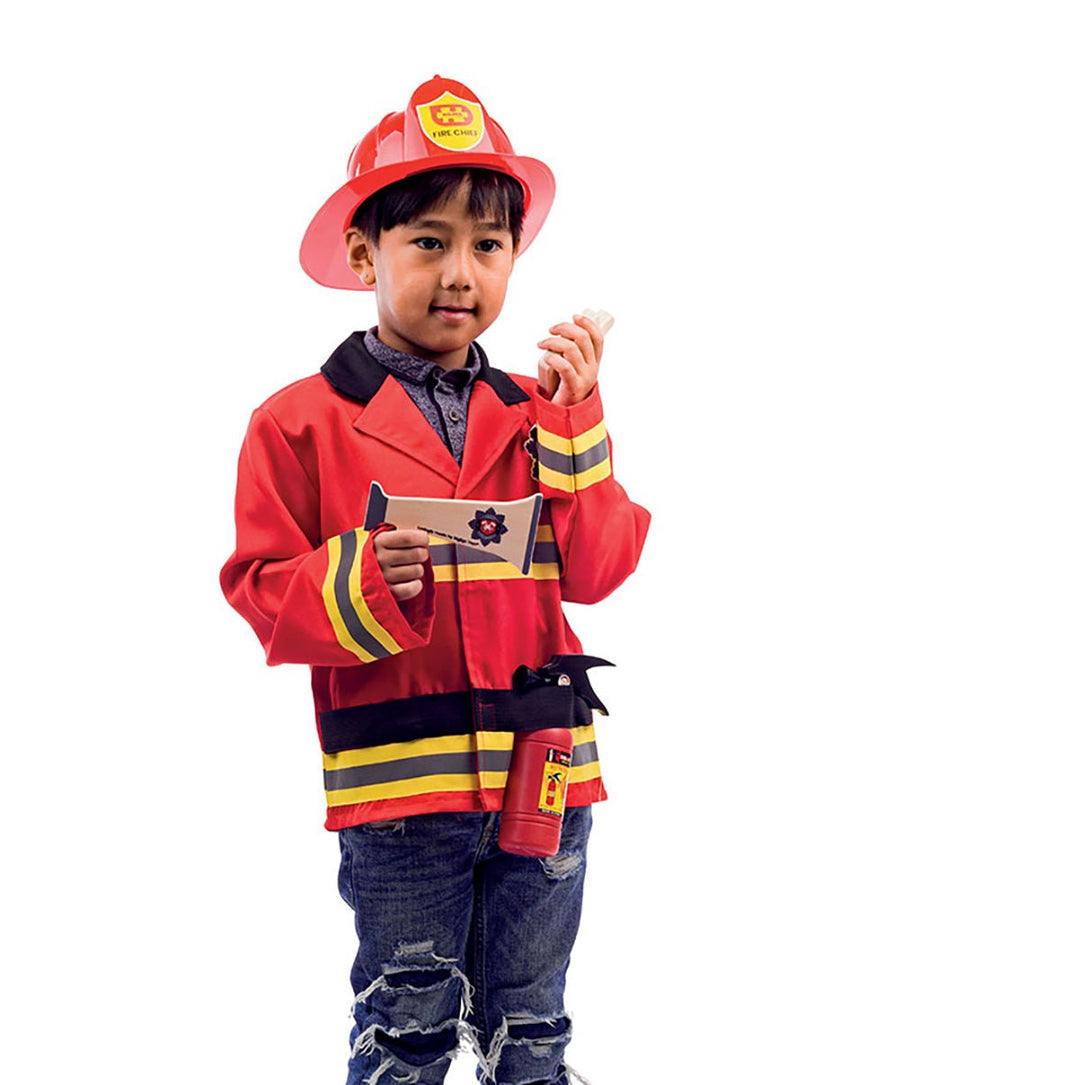 Big Jigs Dress up Firefighter BigJigs Lucas loves cars