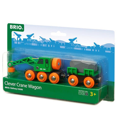 Brio Clever Crane Wagon | Brio