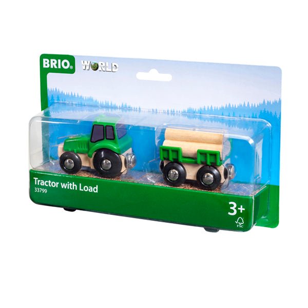 Brio Farm Tractor With Load | Brio