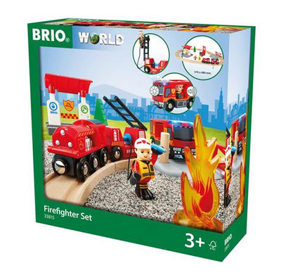 Brio Firefighter | Brio trains | Lucas loves cars 