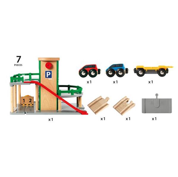 Brio car parking garage outlet