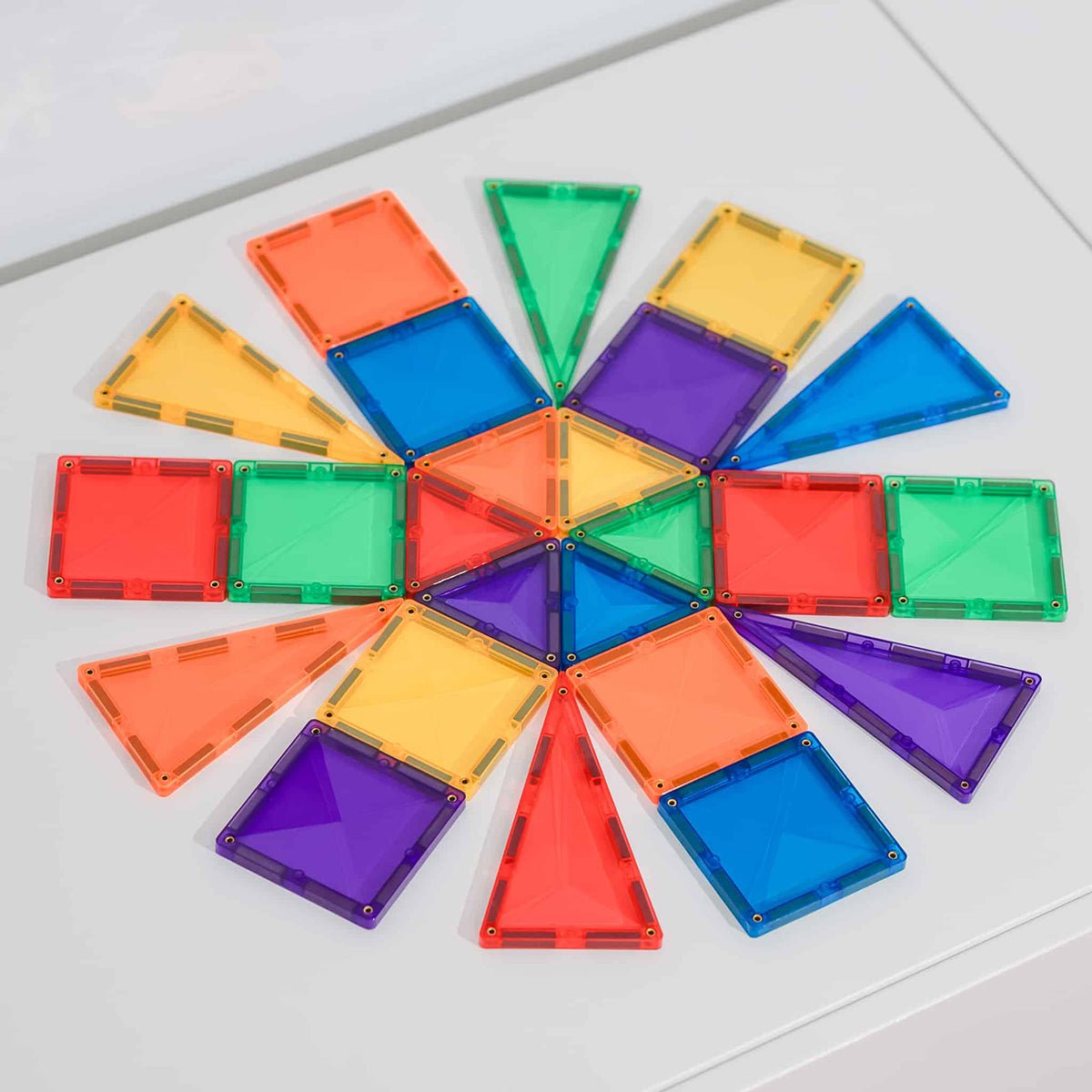 Connetix Mini Pack Rainbow 24 pc | Connetix tiles