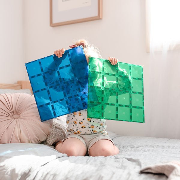 Connetix Tiles Base Plates Blue | Connetix tiles