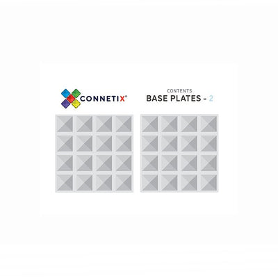 Connetix Tiles Base Plates Clear | Connetix tiles