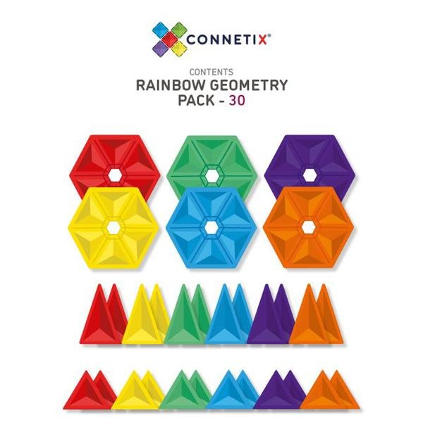 Connetix Tiles Geometry set 30 pc | Connetix tiles