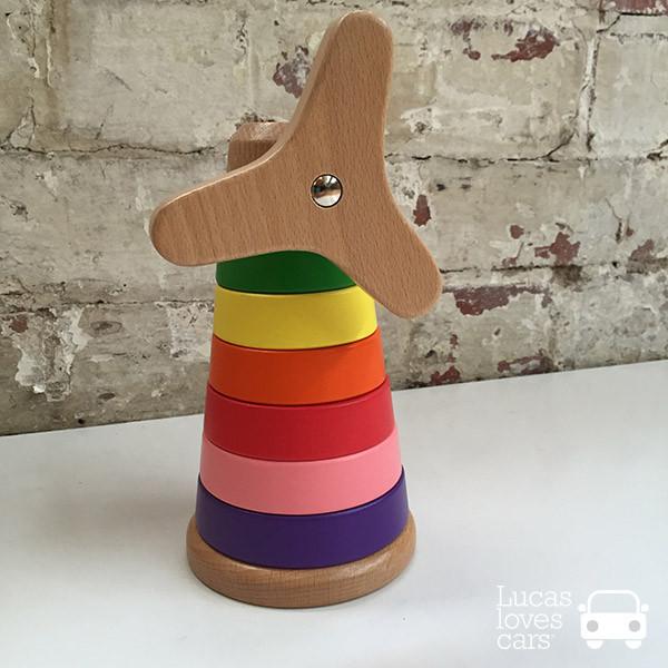 Windmill Stackeroo wooden stacking toy