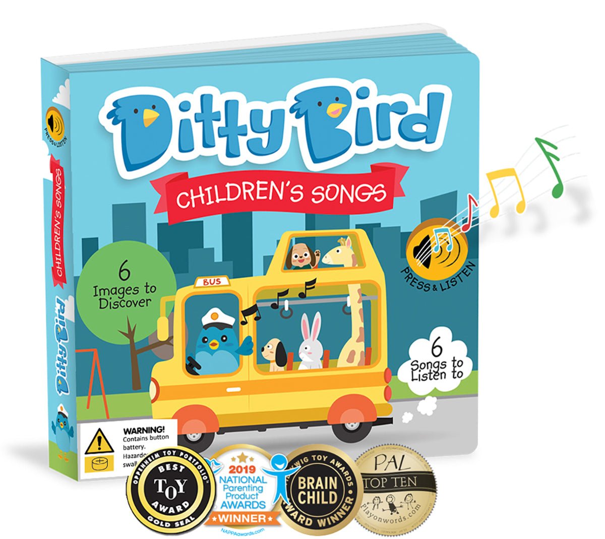 Ditty Bird Children's Songs Book | Ditty Bird