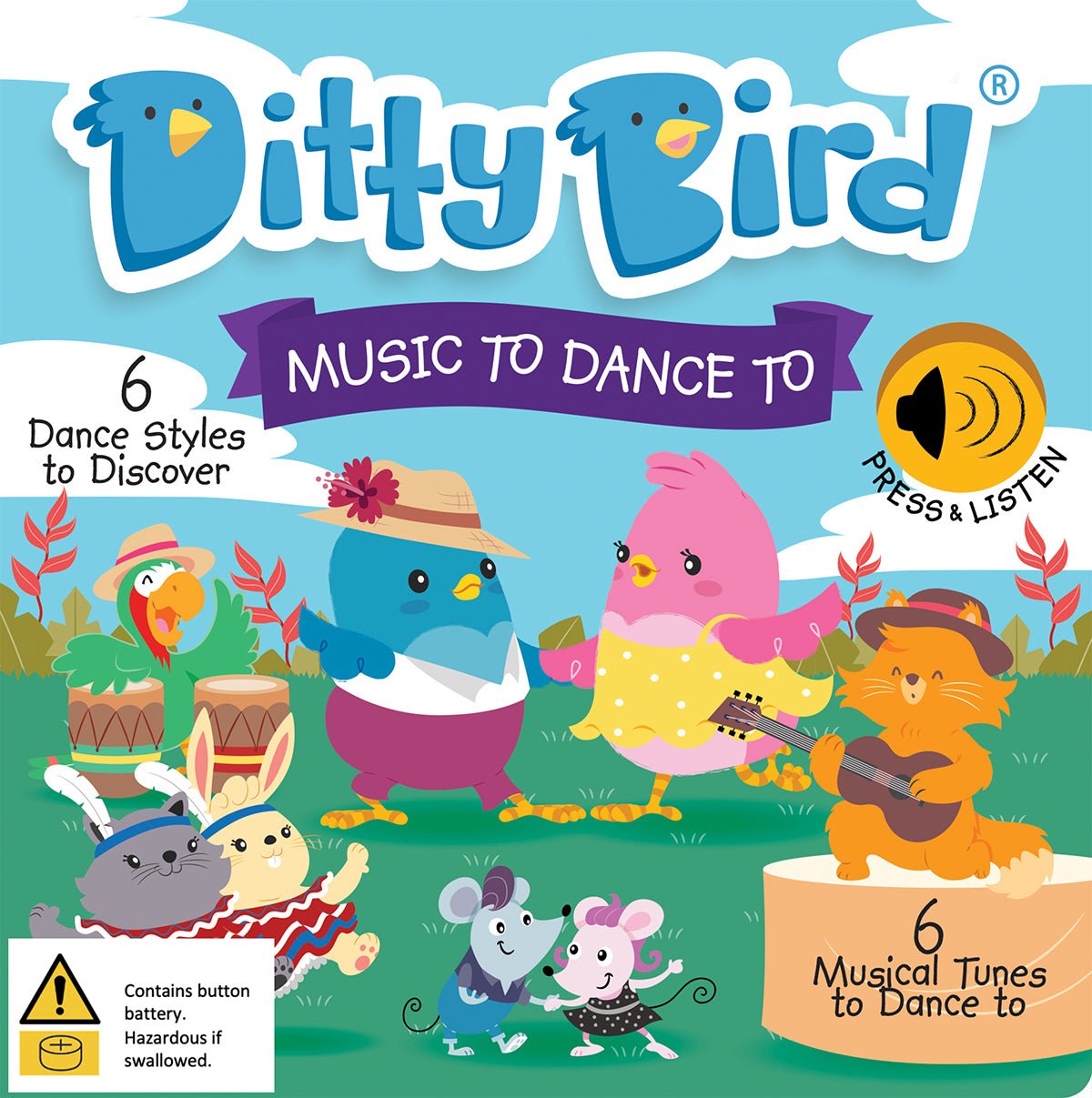 Ditty Bird Music to Dance to Book | Ditty Bird