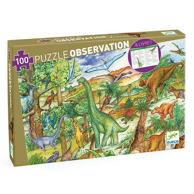Djeco Observation Puzzle Dinosaurs | Djeco