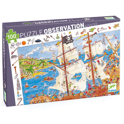 Djeco Observation Puzzle Pirates | Djeco