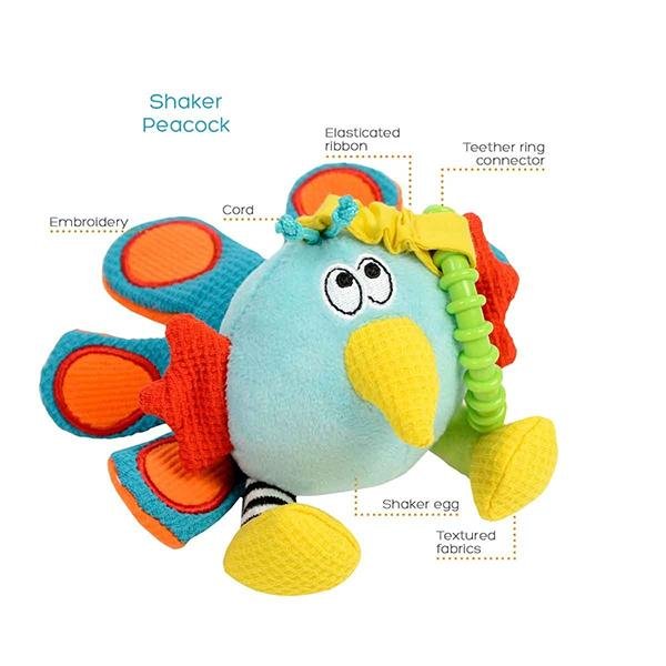 Dolce Toys Shaker Peacock | Dolce Toys