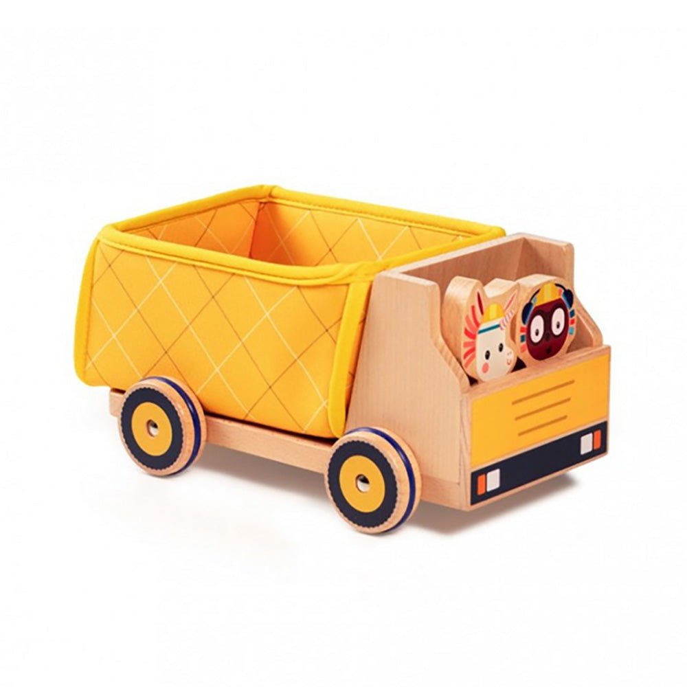 Yellow Dump Truck | Lilliputiens