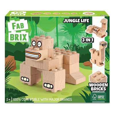 FabBrix Jungle Life | FabBrix Wooden Bricks