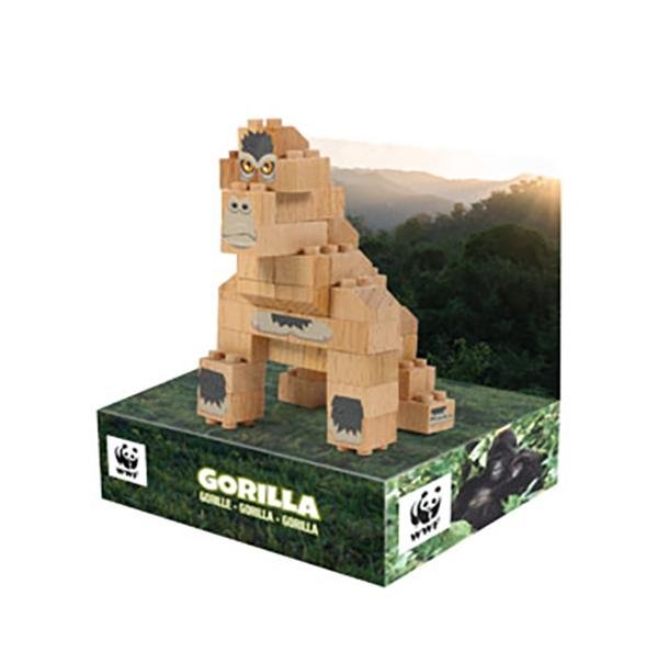 Fabbrix WWF Gorilla | FabBrix Wooden Bricks