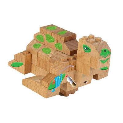 Fabbrix WWF Sea Turtle | FabBrix Wooden Bricks