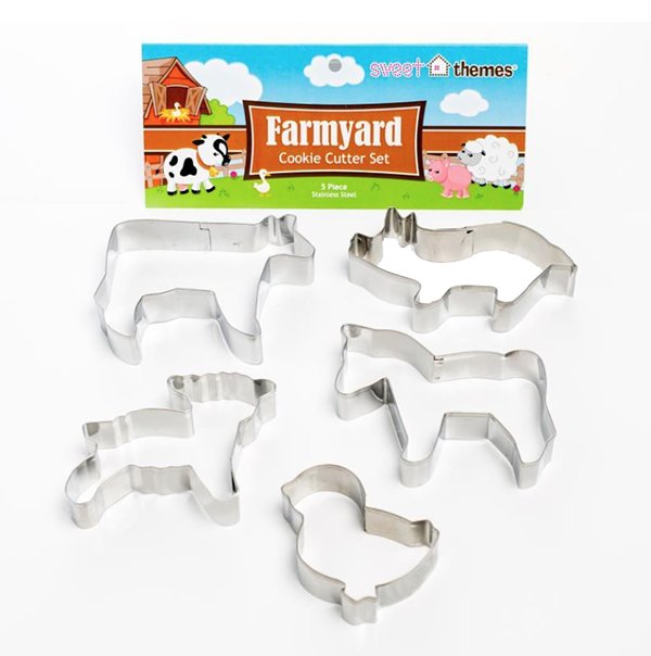 Farmyard biscuit cutters | Sweet Themes