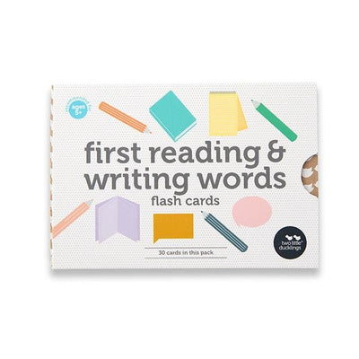 Flash Cards First Reading and Writing Words | Two Little Ducklings