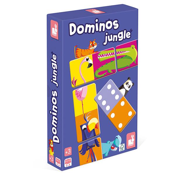 Janod Giant Dominoes Jungle | Dominoes kids toy | Lucas loves cars 