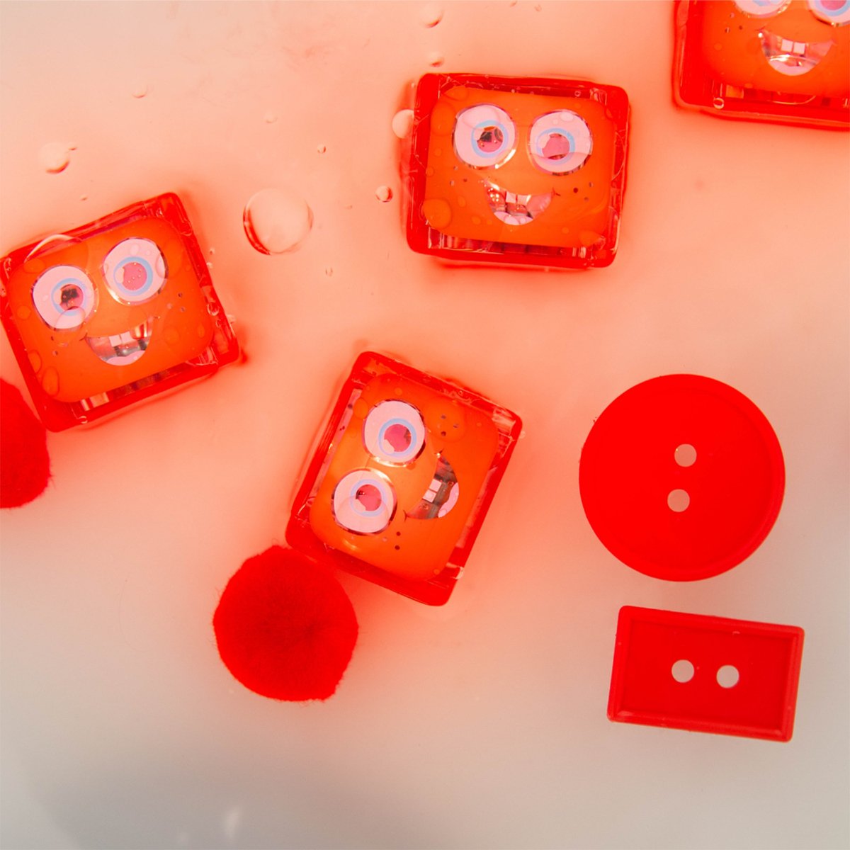 Glo Pals Cube Red | Glo Pals