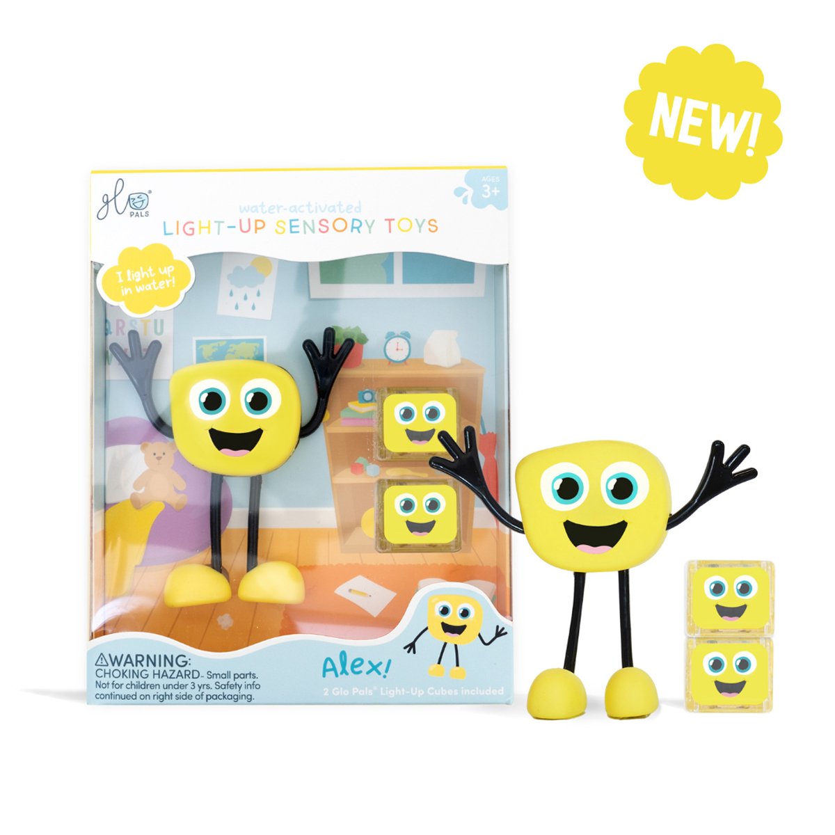 Glo Pals Character Yellow | Glo Pals
