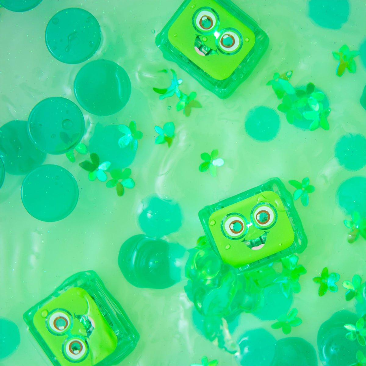 Glo Pals Cube Green | Glo Pals