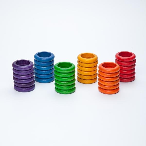 Grapat 36 rings (6 colours) | Grapat