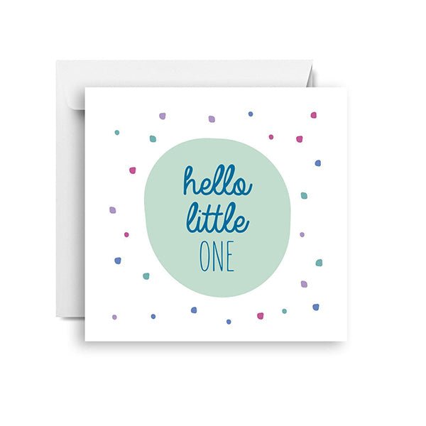 Card Baby Hello | Sprout and Sparrow