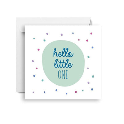 Card Baby Hello | Sprout and Sparrow