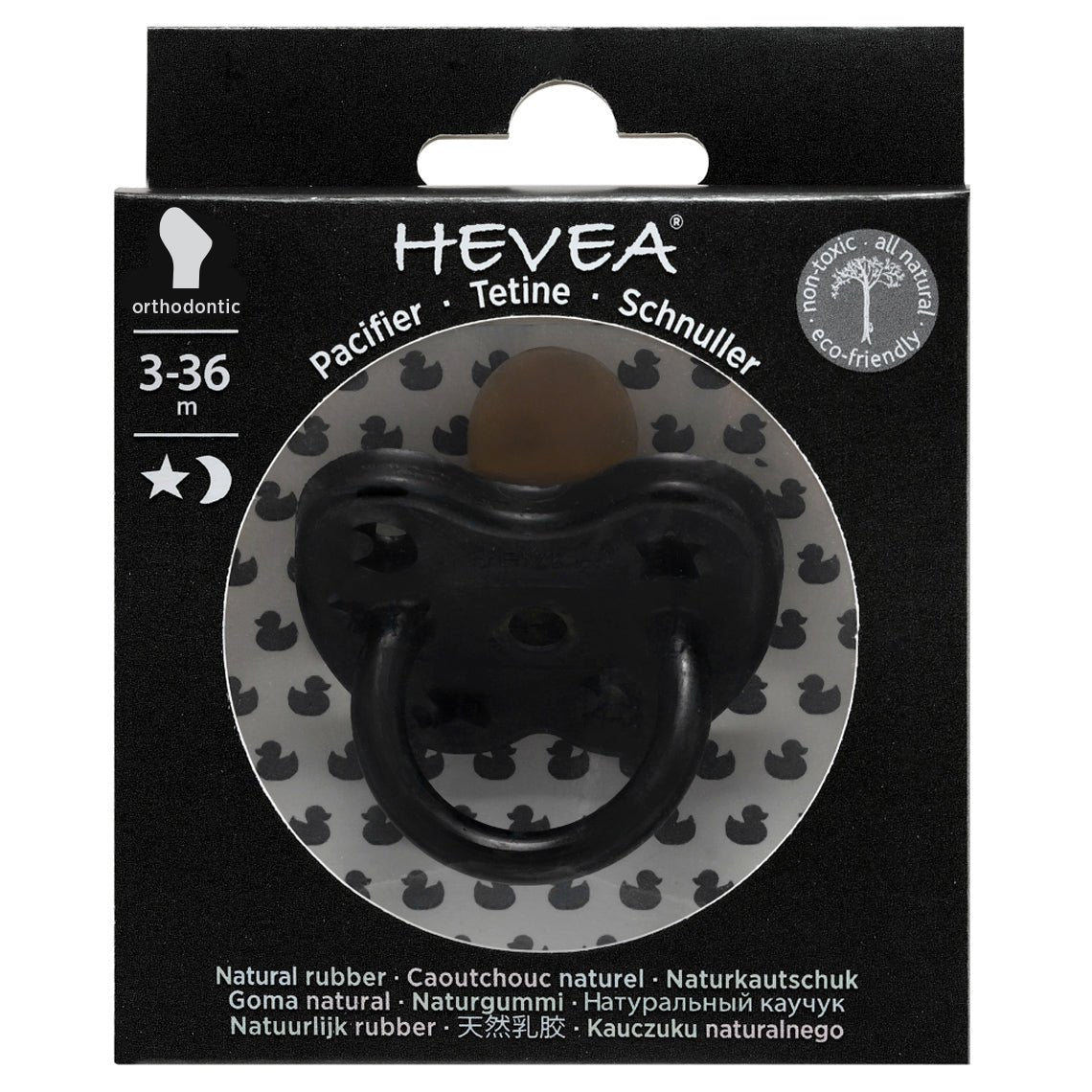 Hevea Pacifier Outer Space 3 - 36 | Hevea