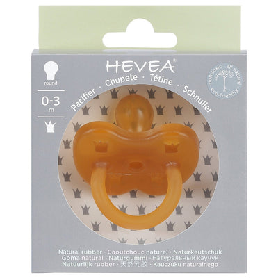Hevea Pacifier Classic Crown 0-3 | Hevea