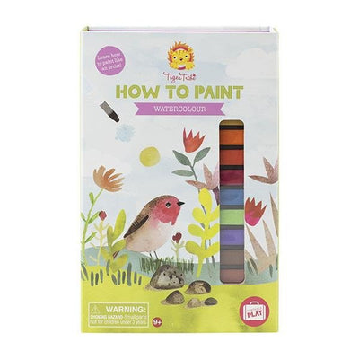 How to Paint Watercolour | Tiger Tribe