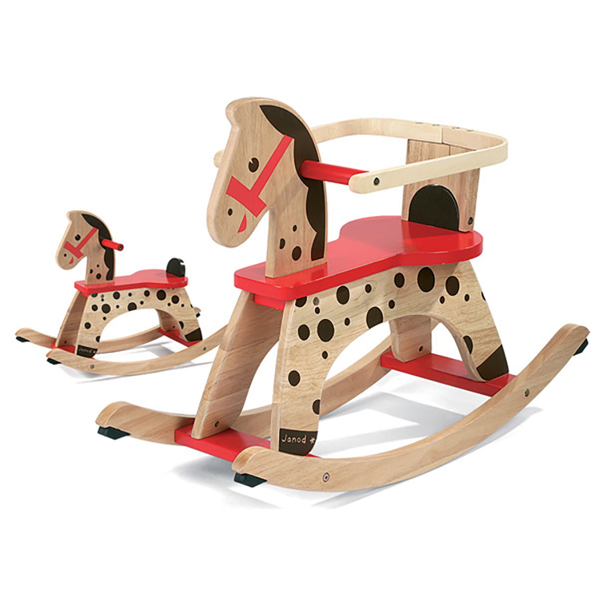 Janod Rocking Pony Janod Wooden Rocking Horse Caramel | wooden rocking horse - Lucas loves ...