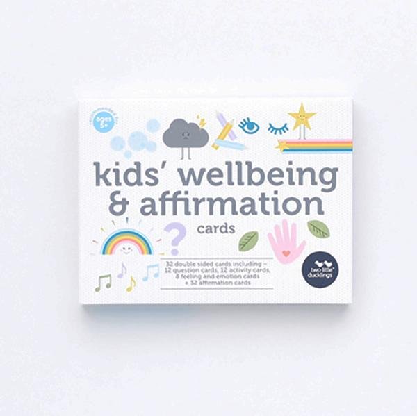 Flash Cards Kids Wellbeing and Affirmations | Two Little Ducklings