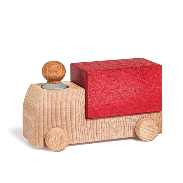 Lubulona Red Truck wooden toy