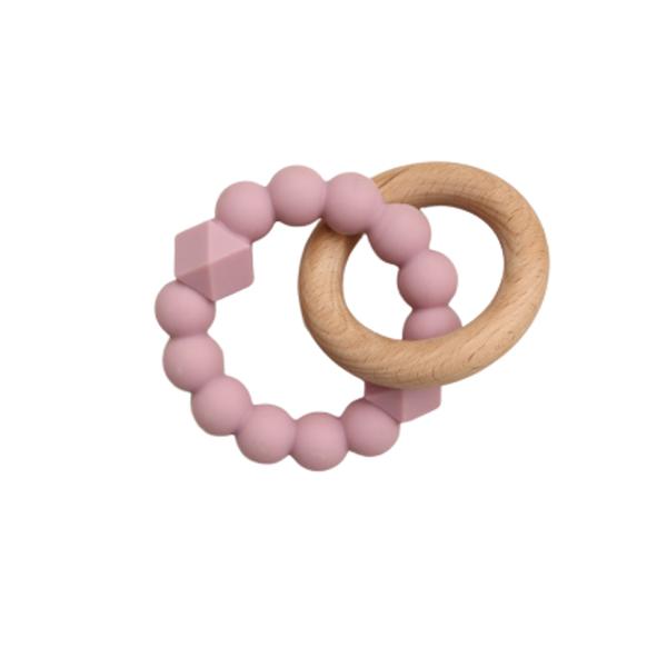 Jellystone Moon Teether Mauve