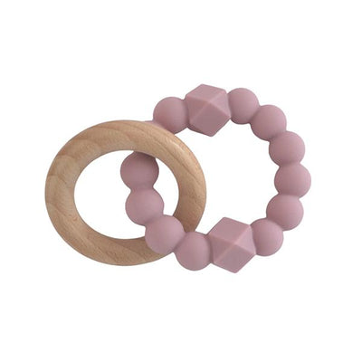 Jellystone Moon Teether Mauve