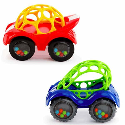 Oball Baby Car Rattle and Roll car | Lucas loves cars