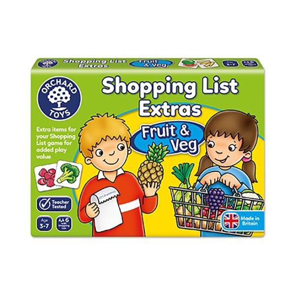 Orchard Toys Shopping List Extras Fruit & Veg | Orchard toys