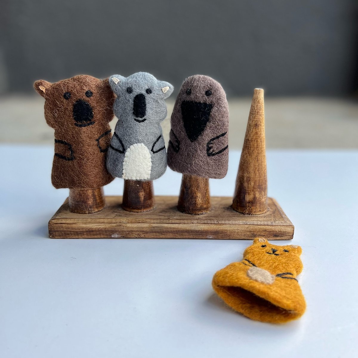 Papoose Australian Animal Finger Puppets | Papoose