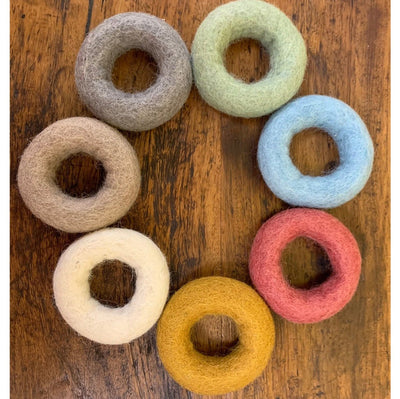 Papoose Earth Felt Doughnuts | Papoose