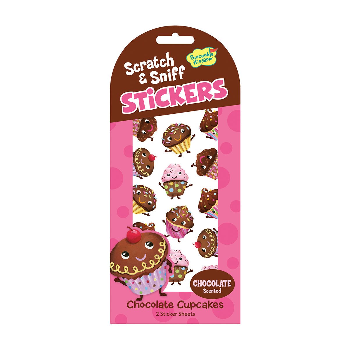 Stickers Scratch Sniff Chocolate | Peaceable Kingdom