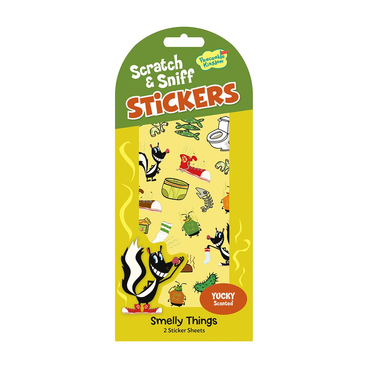 Stickers Scratch Sniff Smelly | Peaceable Kingdom