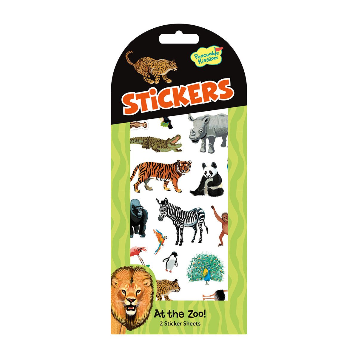 Stickers Zoo Animals | Peaceable Kingdom